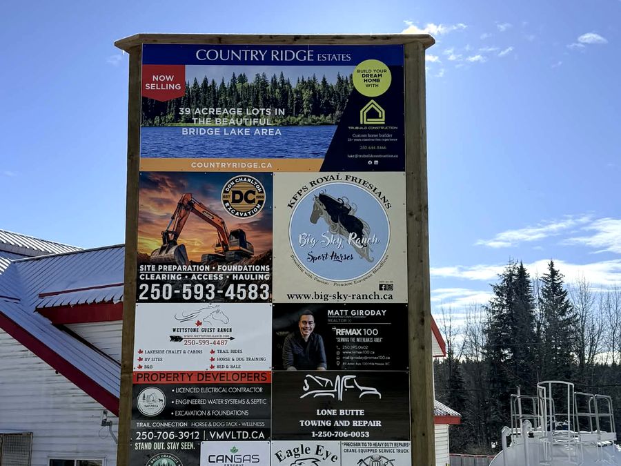 Roadside boards
