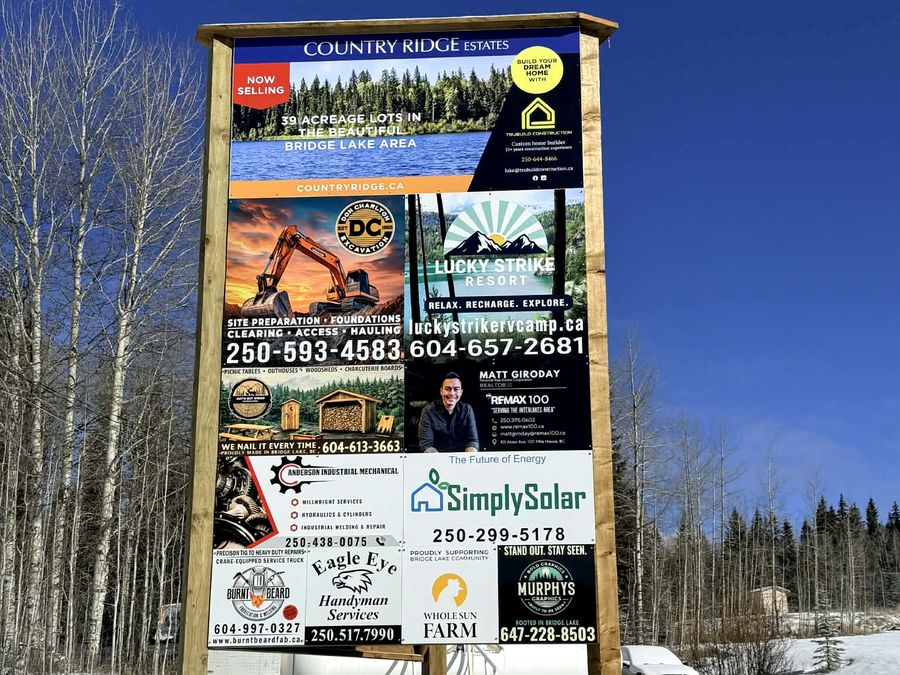 Property & listing signs